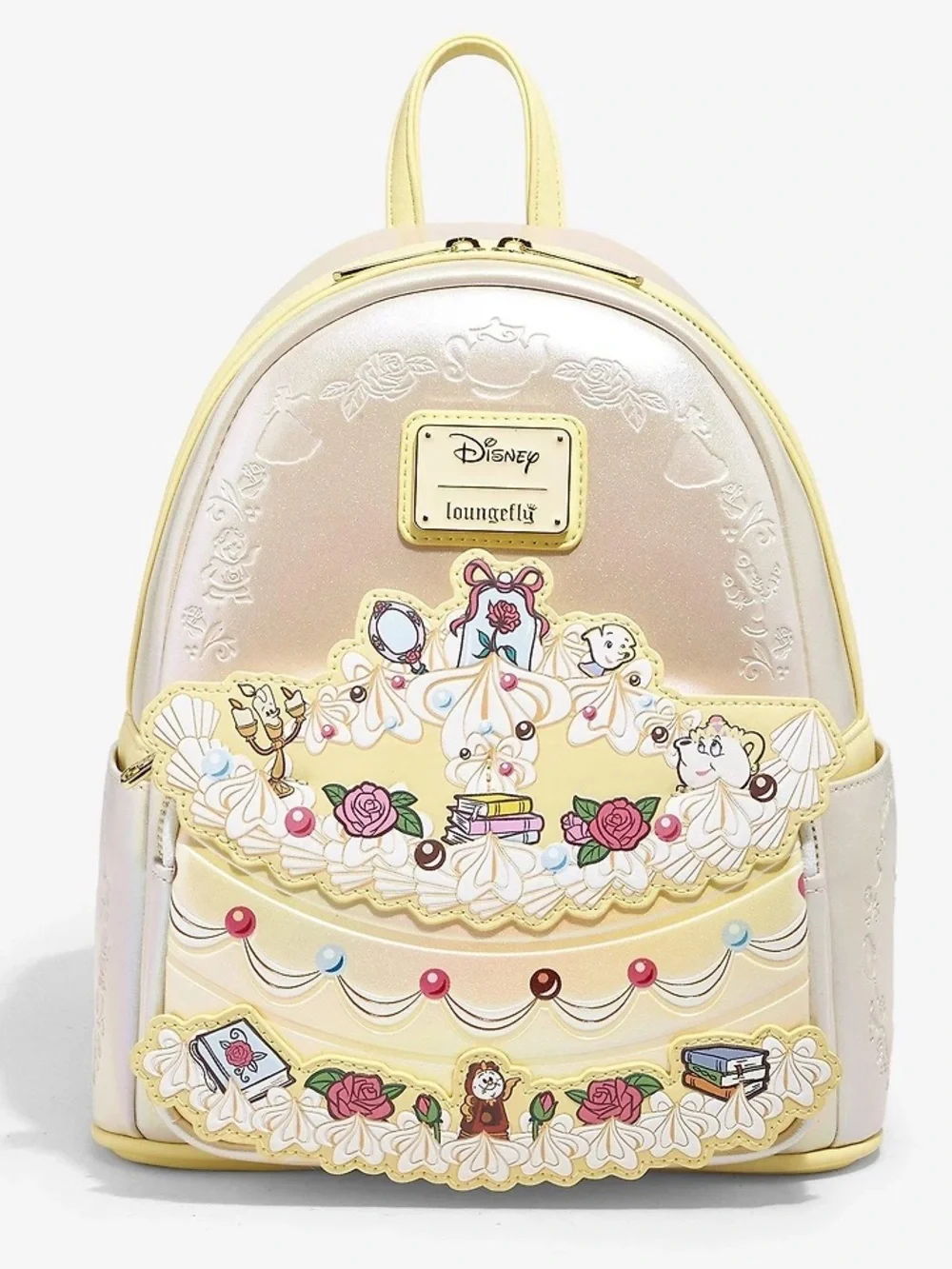 Loungefly Disney Beauty and The Beast Belle Cake Mini Backpack